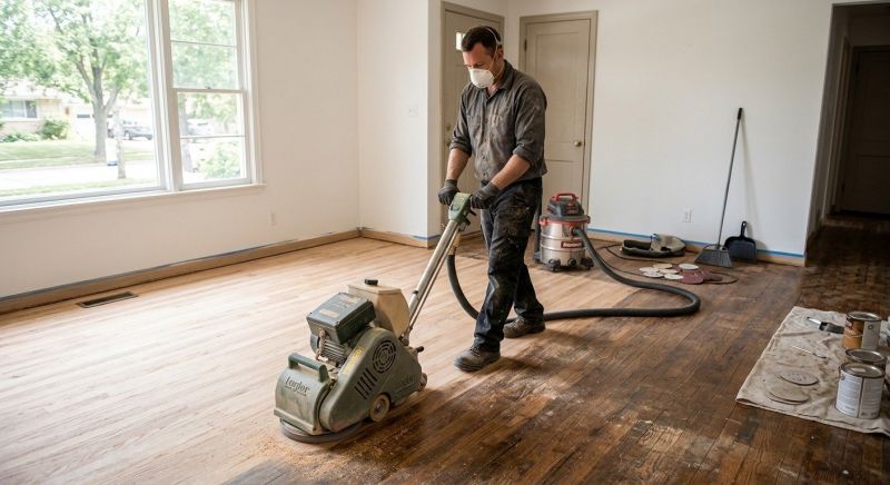 Ash Floor Refinishing in Kansas City, KS