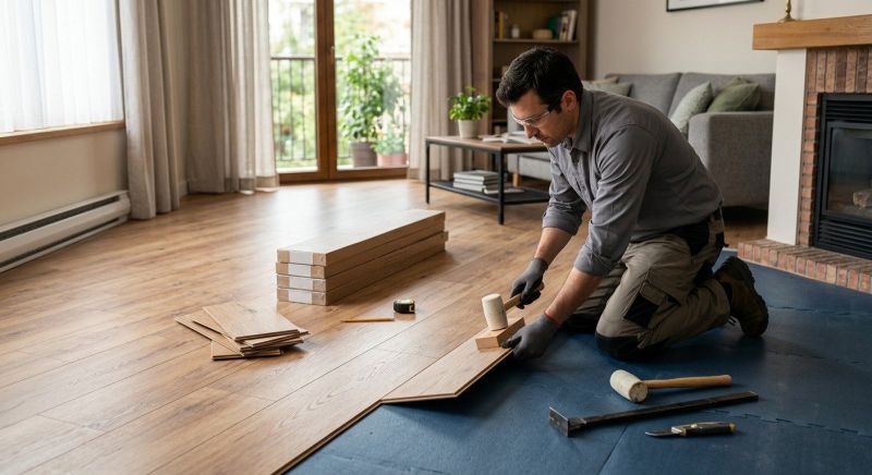 Laminate Tile Installation in Longmont, CO