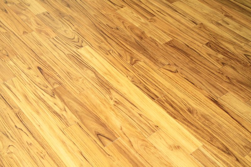 Finished Teak Floors