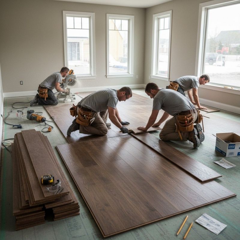 What To Expect During A Professional Hardwood Floors Installation